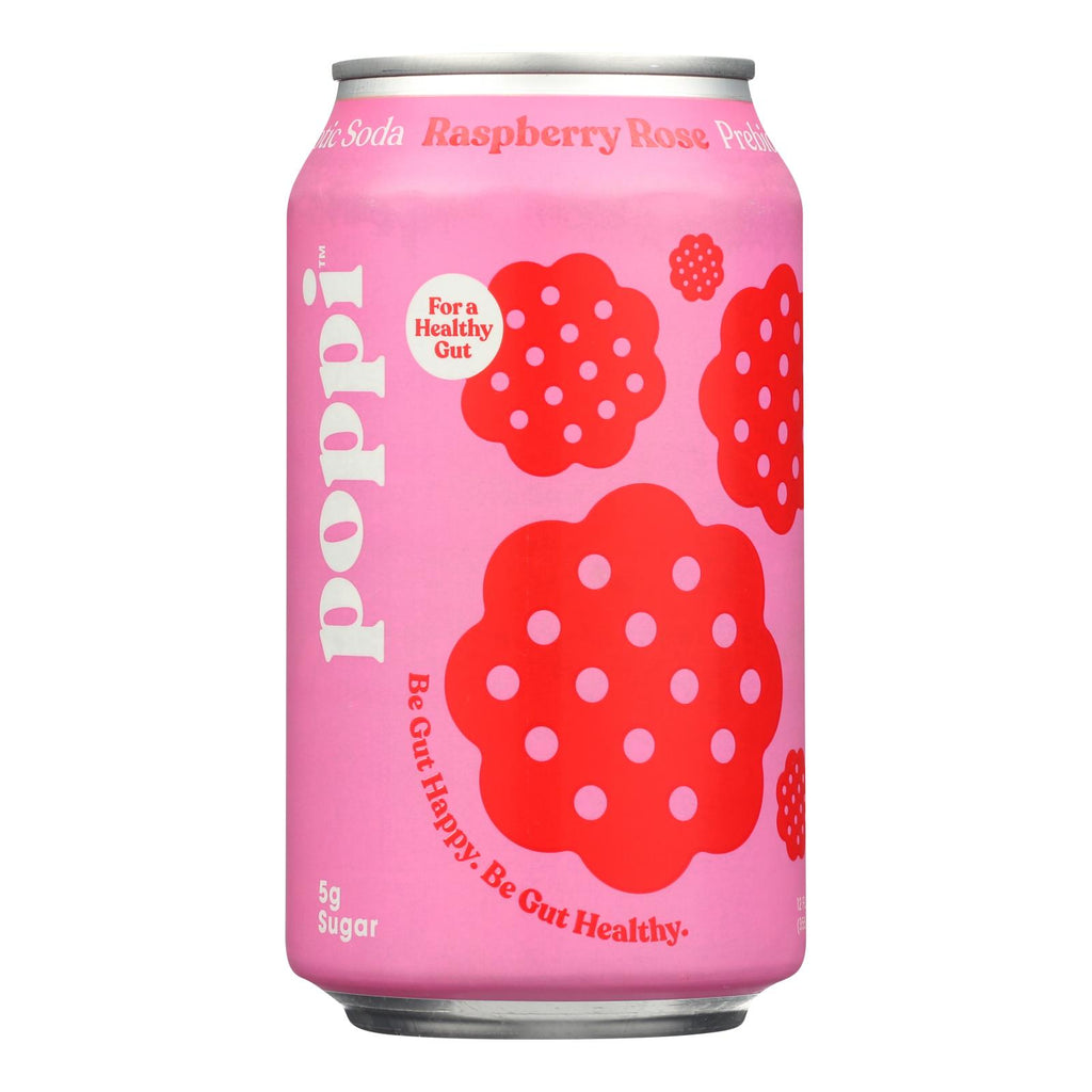 Poppi - Prebio Soda Raspberry Rse - Case Of 12-12 Fz - Lakehouse Foods