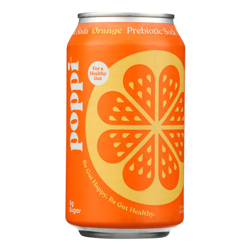 Poppi - Prebio Soda Orange - Case Of 12-12 Fz - Lakehouse Foods