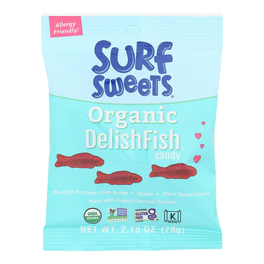 Surf Sweets - Candy Delishfish - Case Of 12-2.75 Oz - Lakehouse Foods
