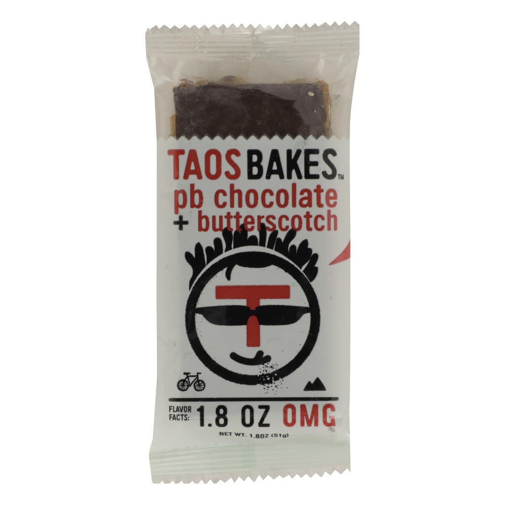 Taos Bakes - Bar Pb Chocolte Bttrsctch - Case Of 12 - 1.8 Oz - Lakehouse Foods