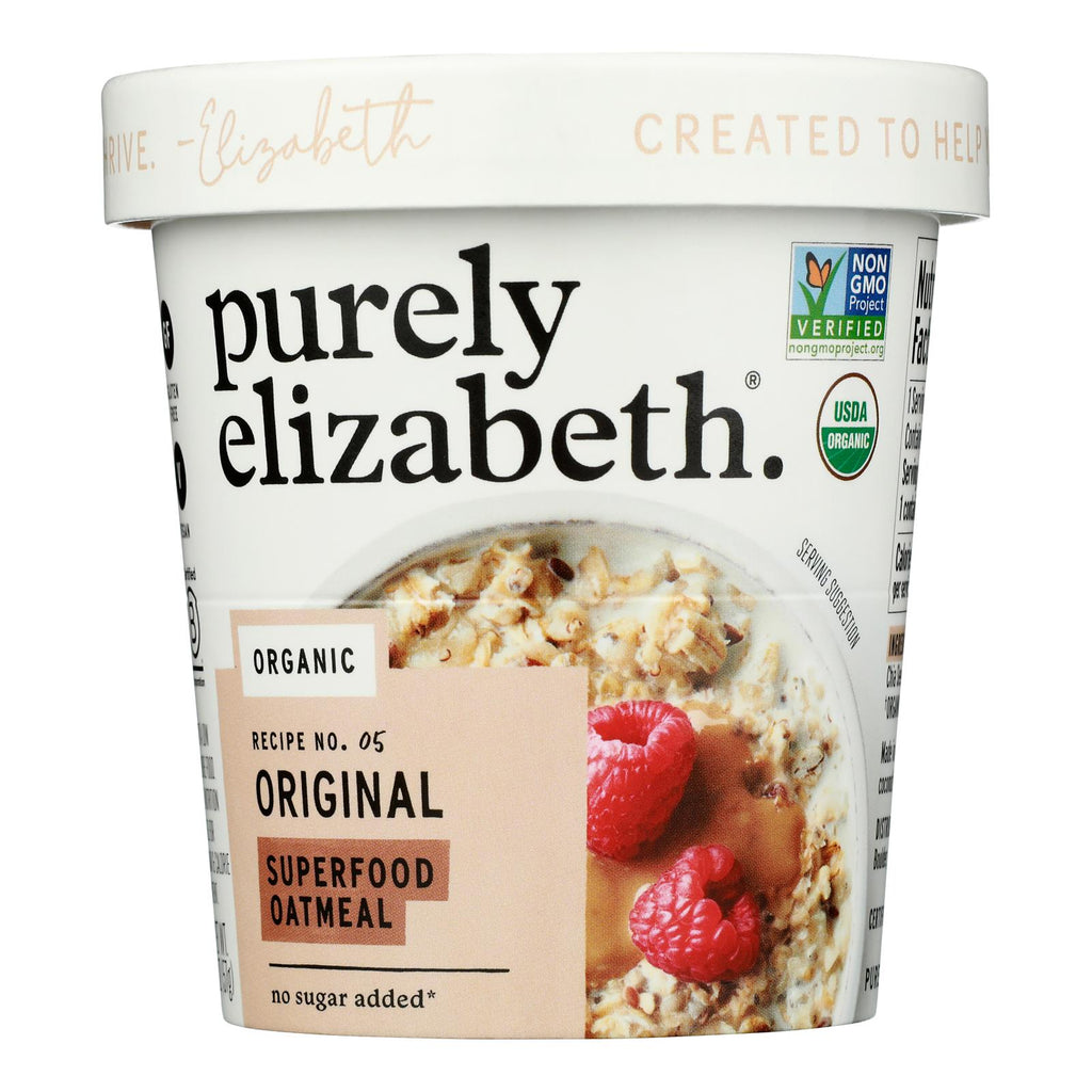 Purely Elizabeth - Sprfd Oatmeal Original - Case Of 12-2 Oz - Lakehouse Foods