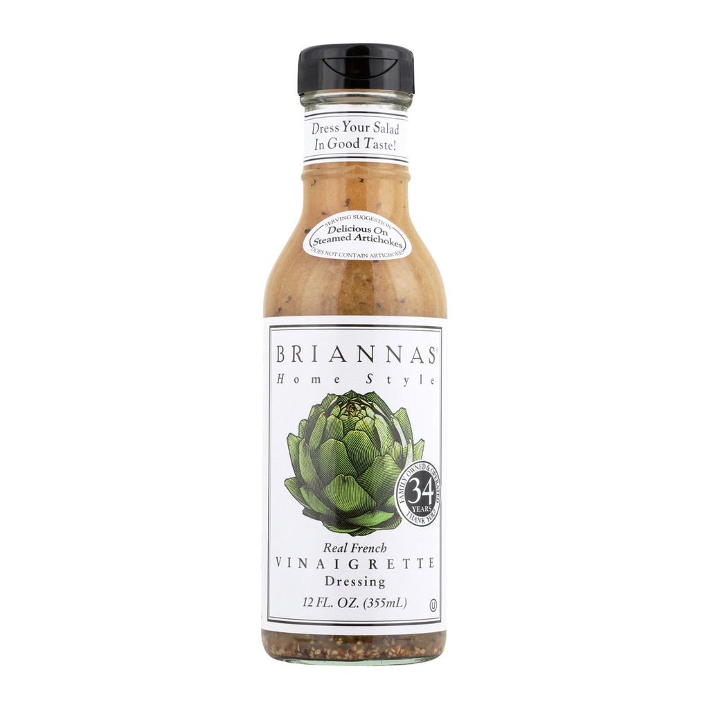 Brianna's - Salad Dressing - Real French Vinaigrette - Case Of 6 - 12 Fl Oz. - Lakehouse Foods