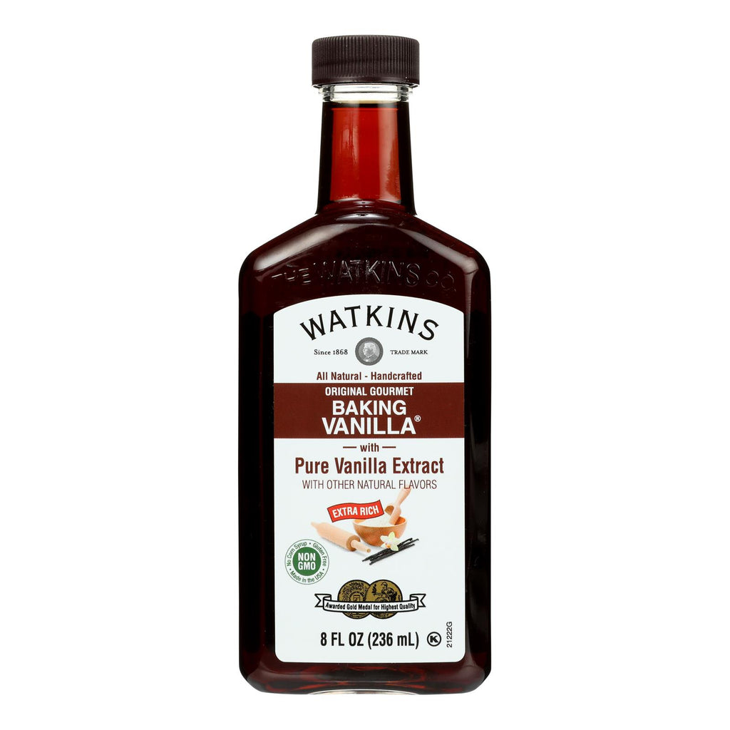 J. R. Watkins Original Gourmet Baking Vanilla  - 1 Each - 8 Fz - Lakehouse Foods