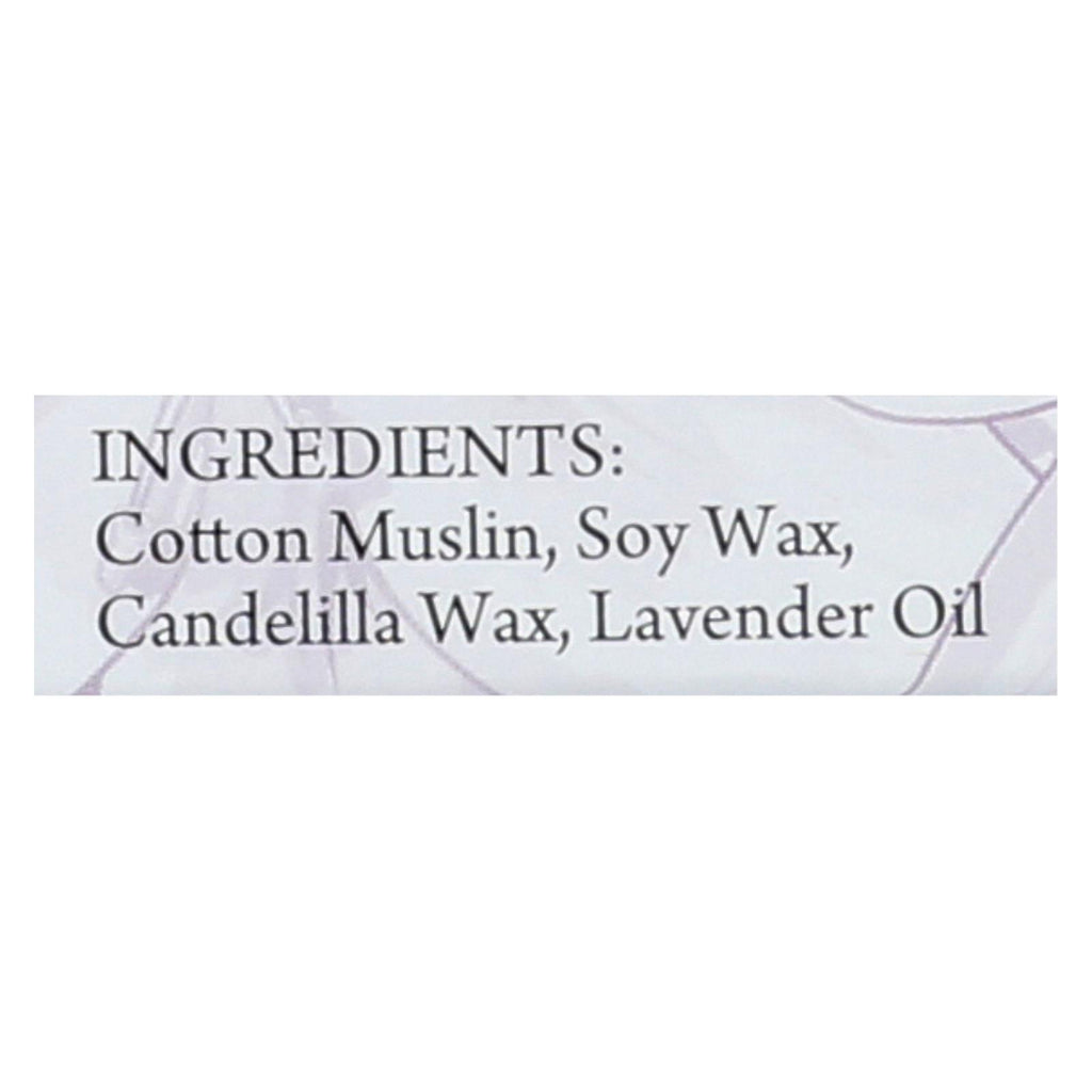 Wally's Ear Candles Lavender Paraffin - 4 Candles - Lakehouse Foods