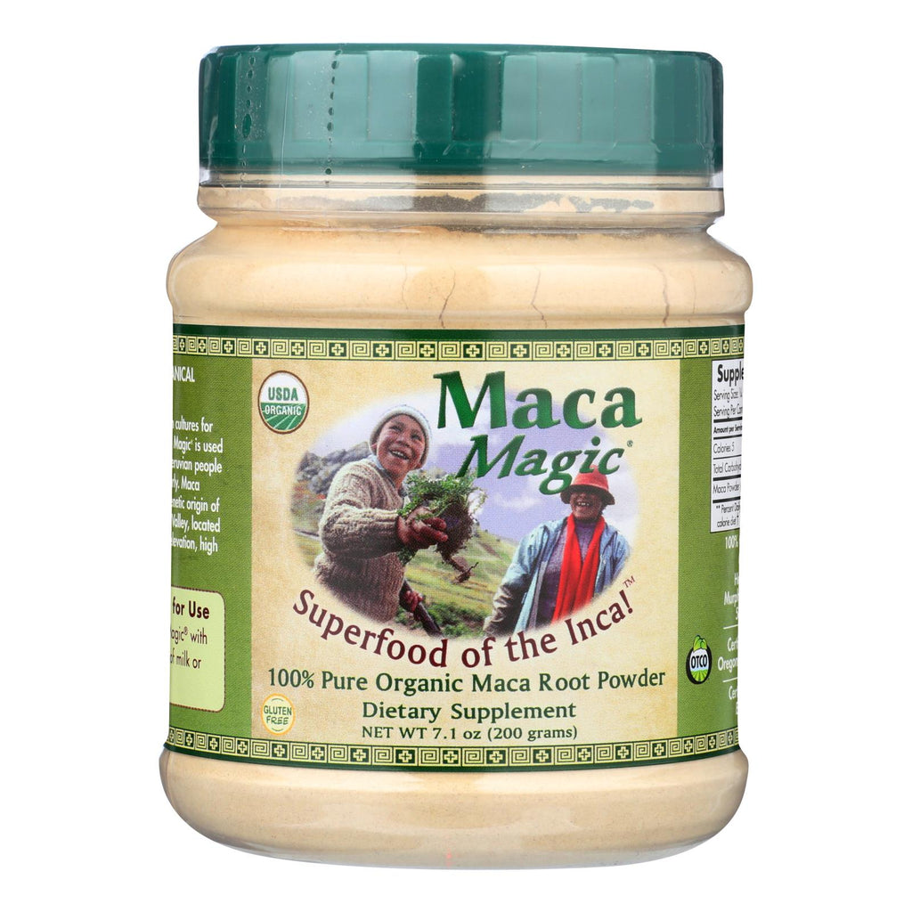 Maca Magic Powder Jar - 7.1 Oz - Lakehouse Foods