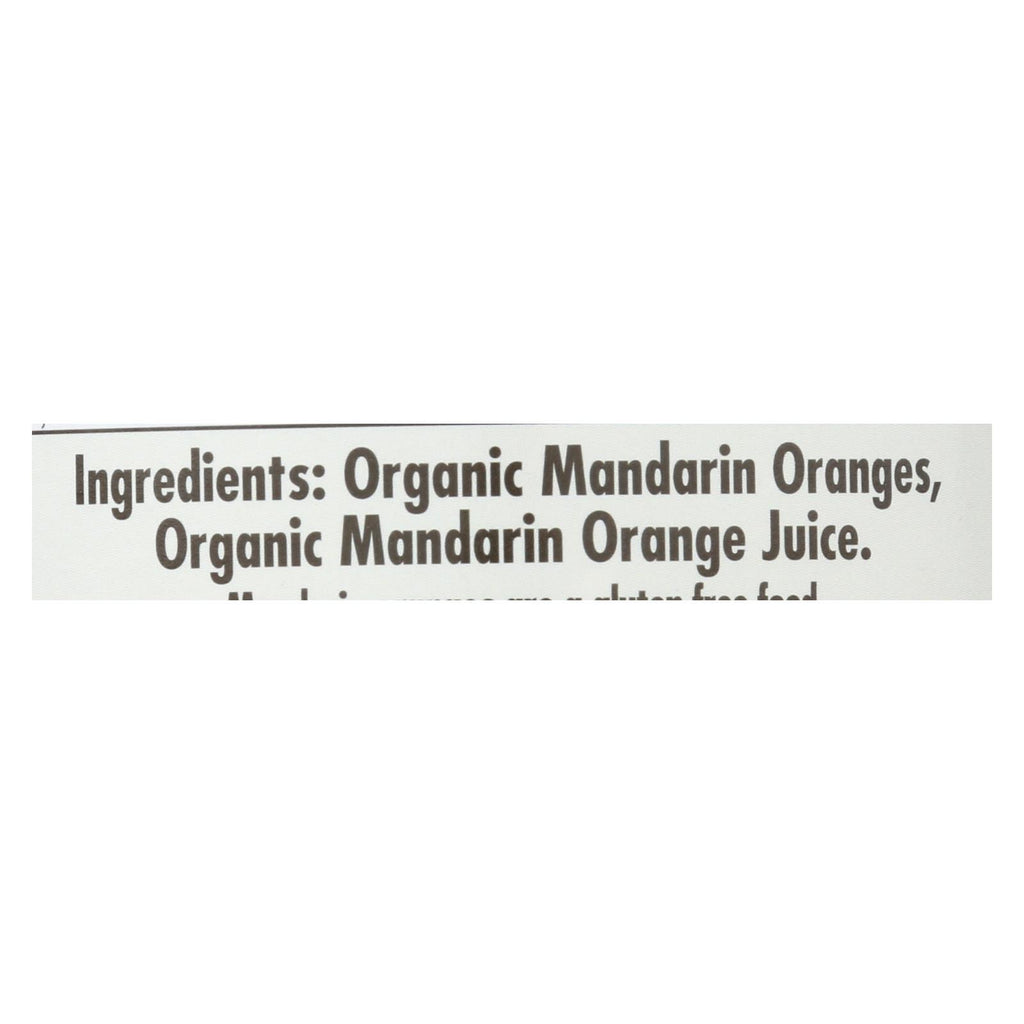 Native Forest Organic Mandarin - Oranges - Case Of 6 - 10.75 Oz. - Lakehouse Foods