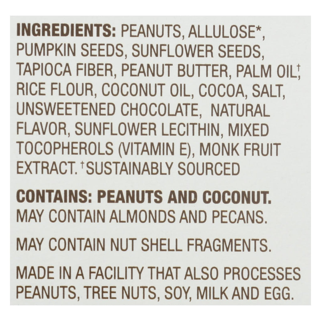 Munk Pack - Keto Nt&sd Peanut Butter Dark Chocolate - Case Of 12 - 1.23 Oz - Lakehouse Foods