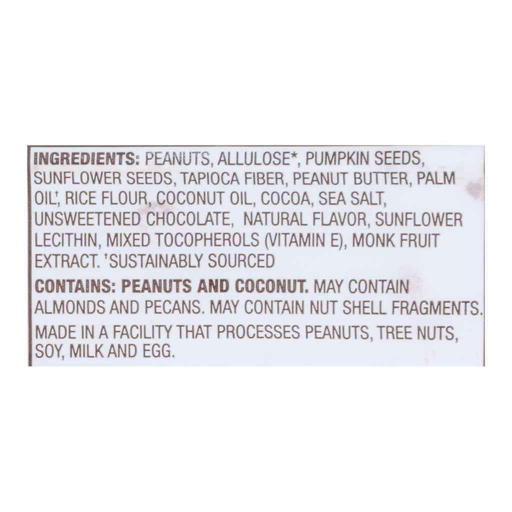 Munk Pack - Keto Nt&sd Peanut Butter Dark Chocolate - Case Of 12 - 1.23 Oz - Lakehouse Foods