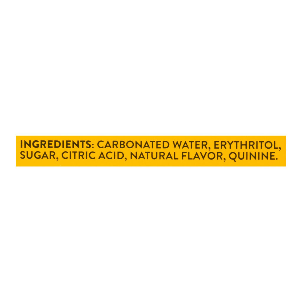 Q Drinks - Tonic Water Light - Case Of 6 - 4-7.5 Fz - Lakehouse Foods