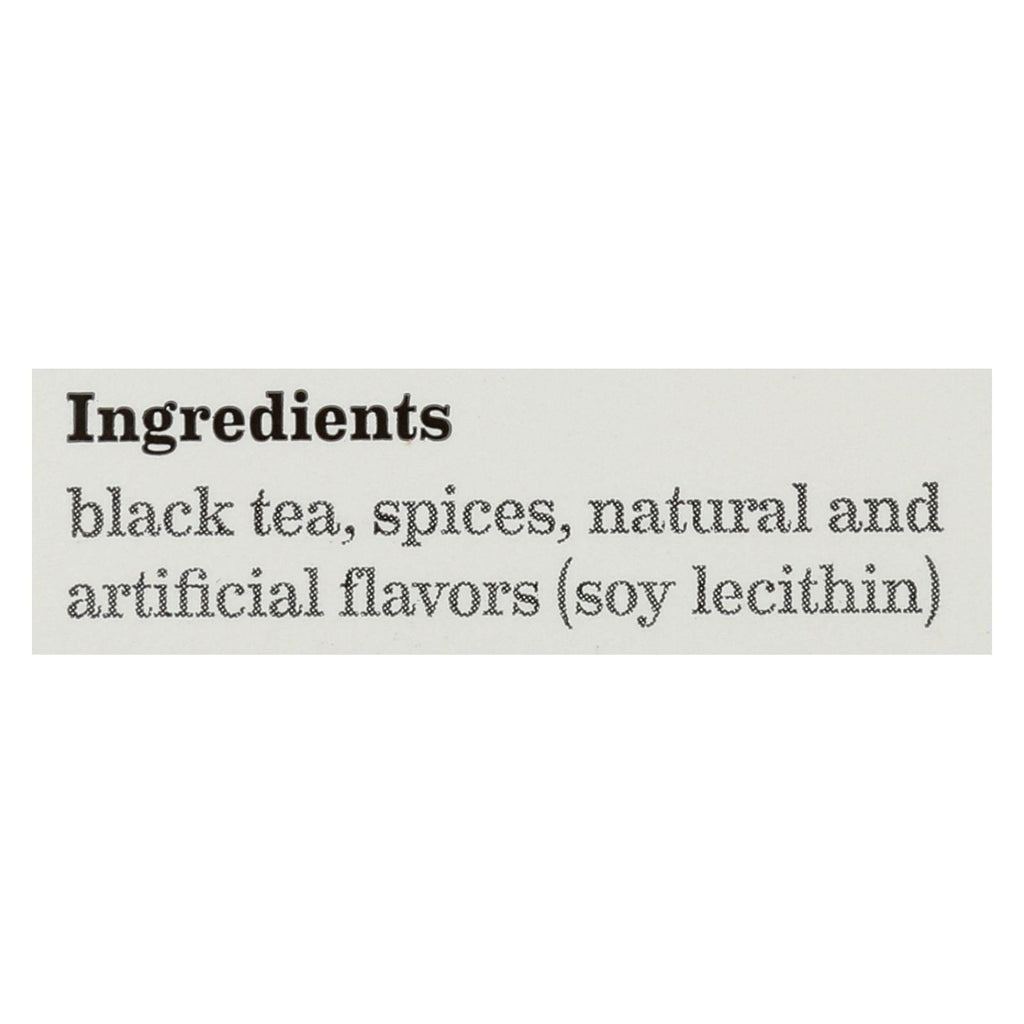Bigelow Tea Tea - Chai Vanilla - Case Of 6 - 20 Bag - Lakehouse Foods