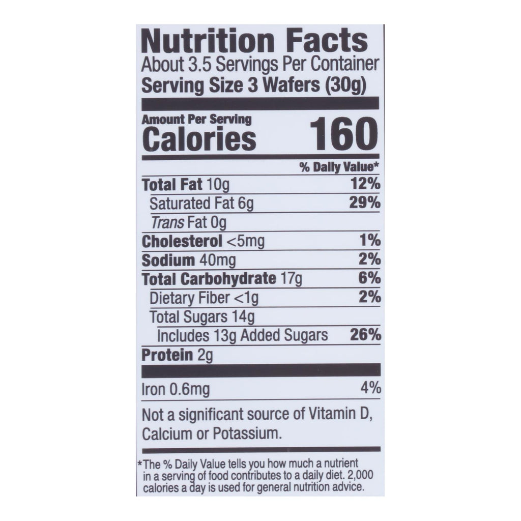 Little Secrets - Crispy Wafrs Milk Chocolate Sea Salt - Case Of 6-3.5 Oz - Lakehouse Foods