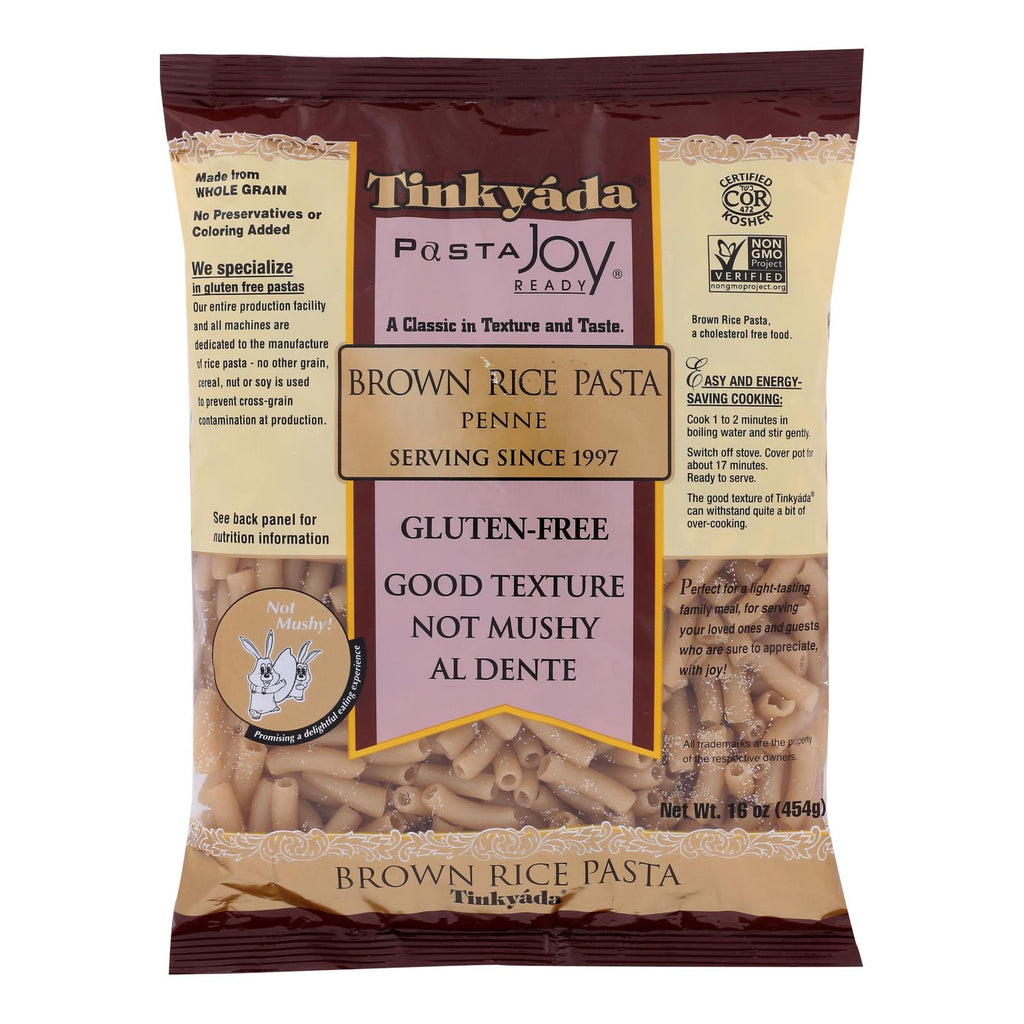 Tinkyada Brown Rice Penne - Case Of 12 - 16 Oz - Lakehouse Foods