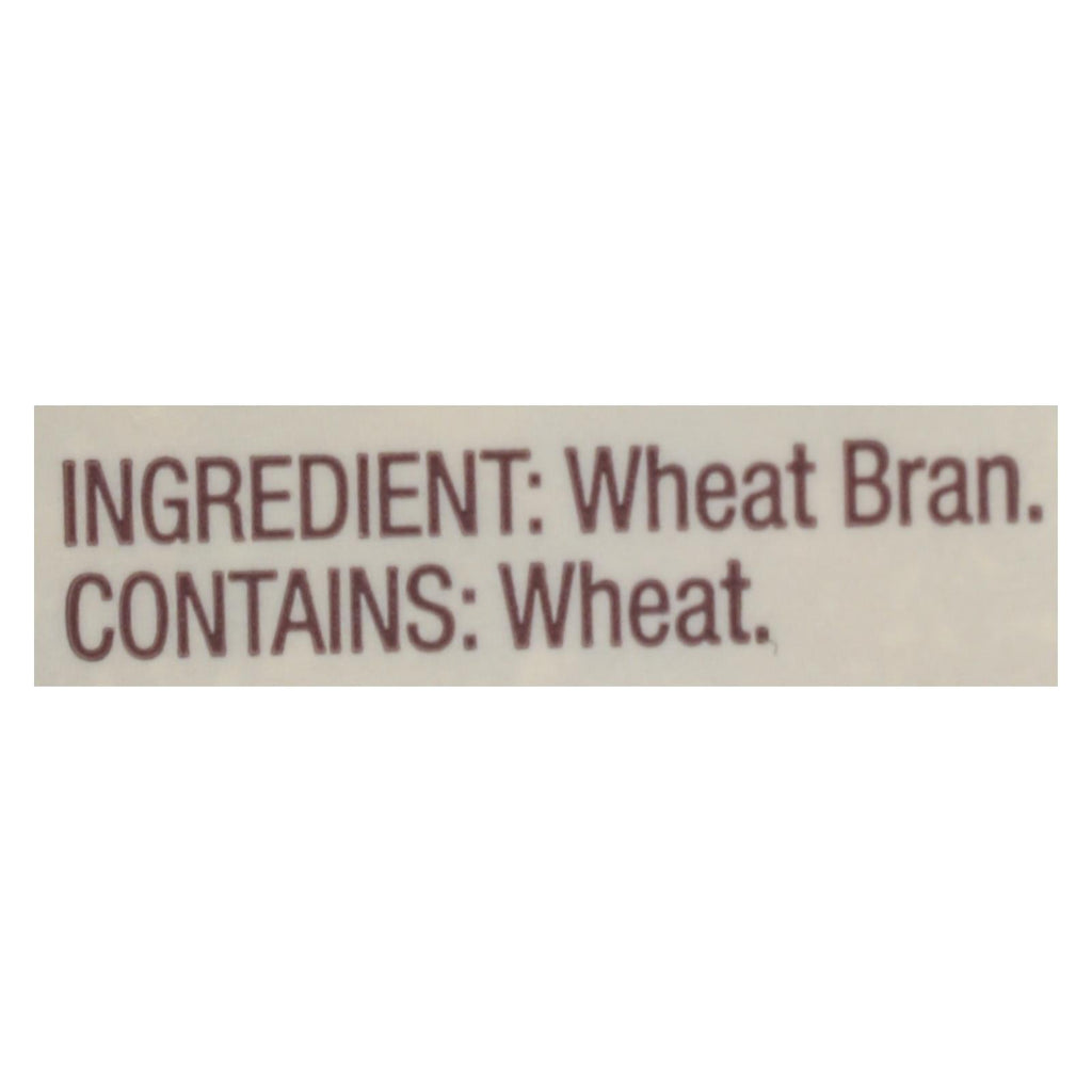 Bob's Red Mill - Wheat Bran - Case Of 4-8 Oz - Lakehouse Foods