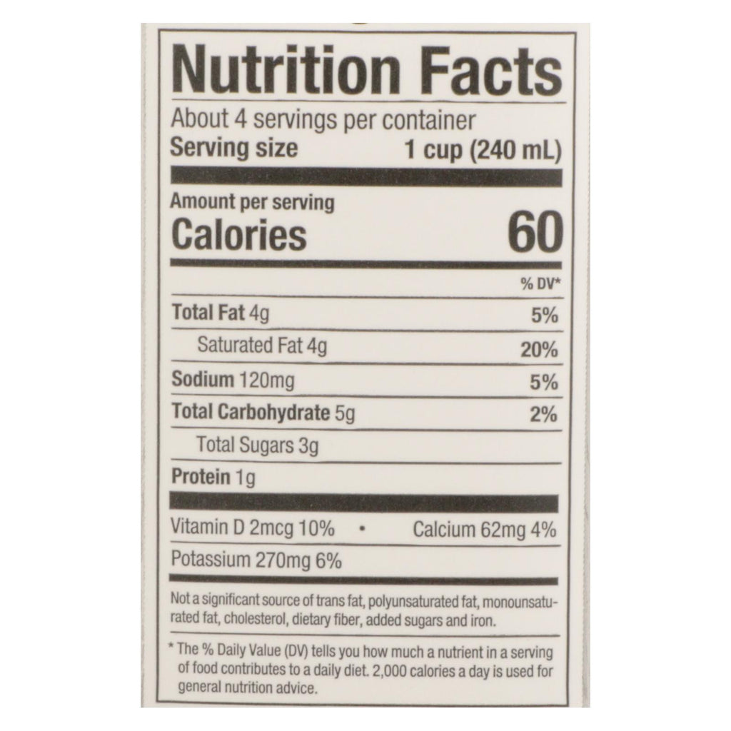 Pacific Natural Foods Coconut Original - Non Dairy - Case Of 12 - 32 Fl Oz. - Lakehouse Foods