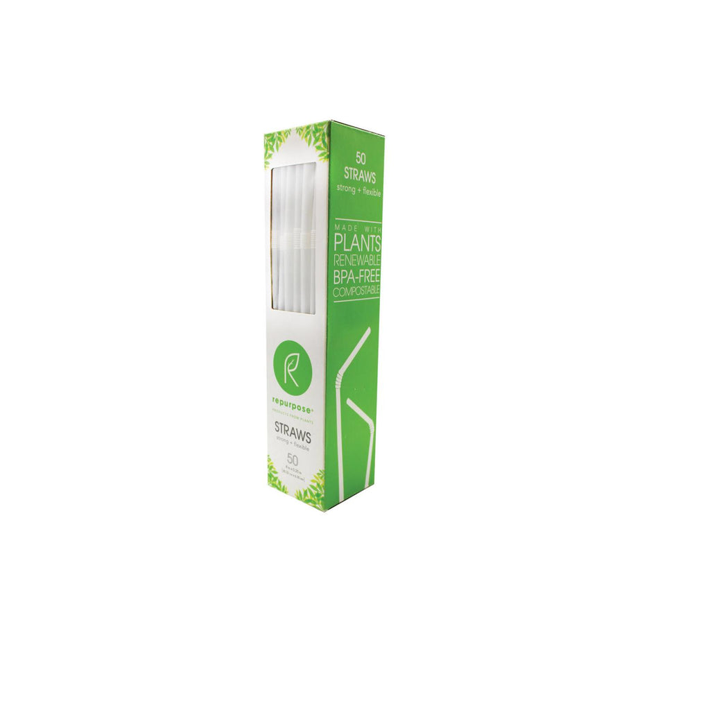 Repurpose Compostable Straws - Case Of 20 - 50 Count - Lakehouse Foods