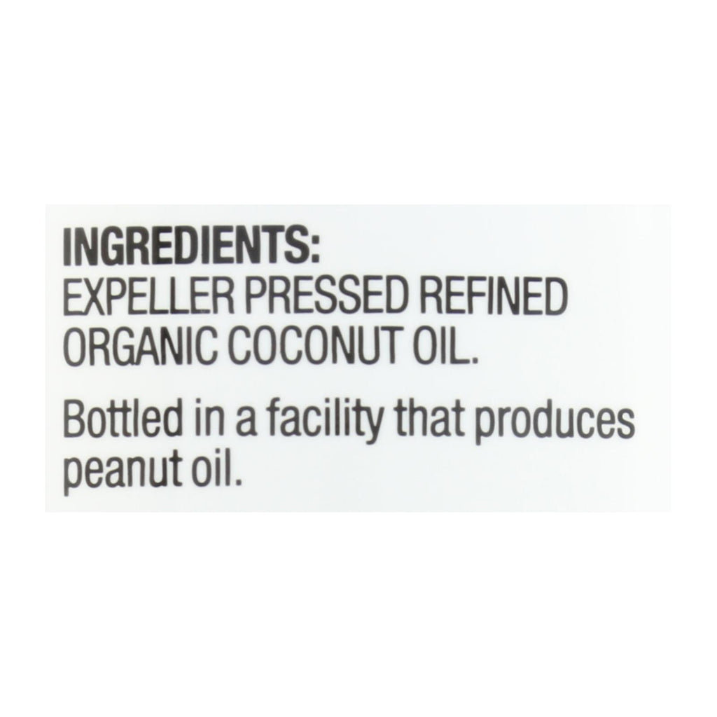 Spectrum Naturals Organic Refined Coconut Oil - Case Of 12 - 14 Fl Oz. - Lakehouse Foods