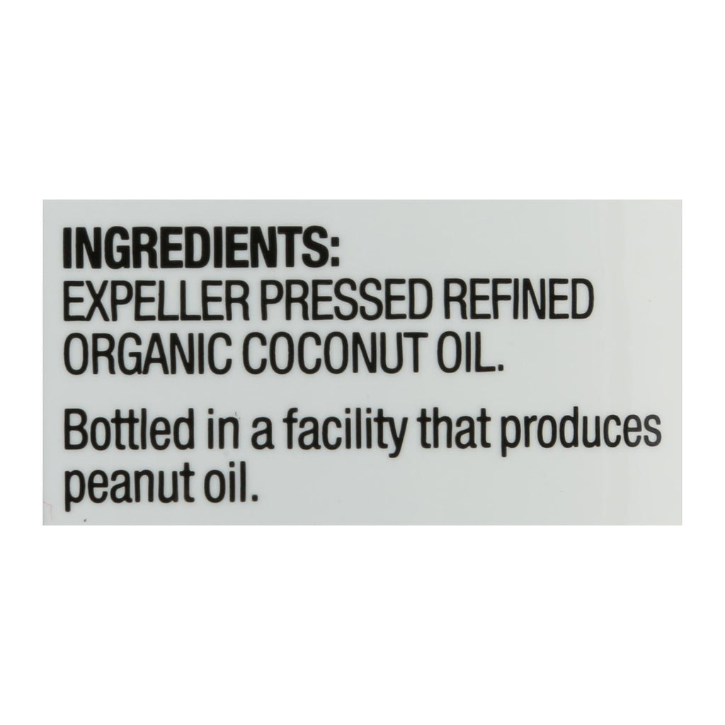 Spectrum Naturals Organic Refined Coconut Oil - Case Of 12 - 14 Fl Oz. - Lakehouse Foods
