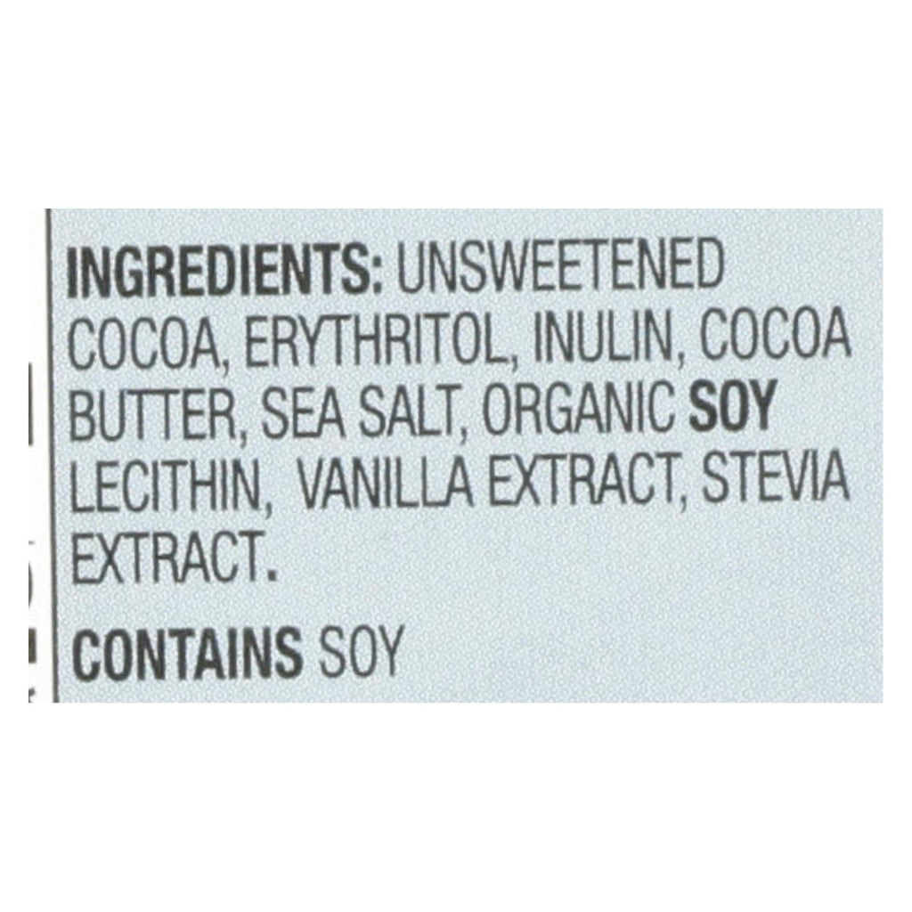 Lily's Sweets Chocolate Bar - Dark Chocolate - 70 Percent Cocoa - Sea Salt - 2.8 Oz Bars - Case Of 12 - Lakehouse Foods