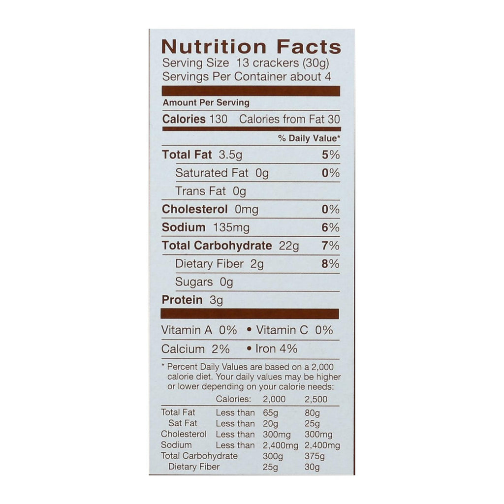 Blue Diamond - Artesion Nut Thins - Flax Seed - Case Of 12 - 4.25 Oz. - Lakehouse Foods