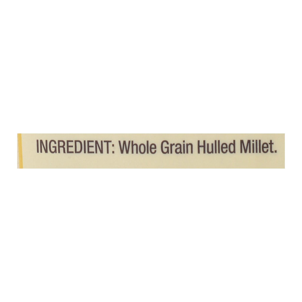 Bob's Red Mill - Millet Flour Gluten Free - Case Of 4 - 20 Oz - Lakehouse Foods