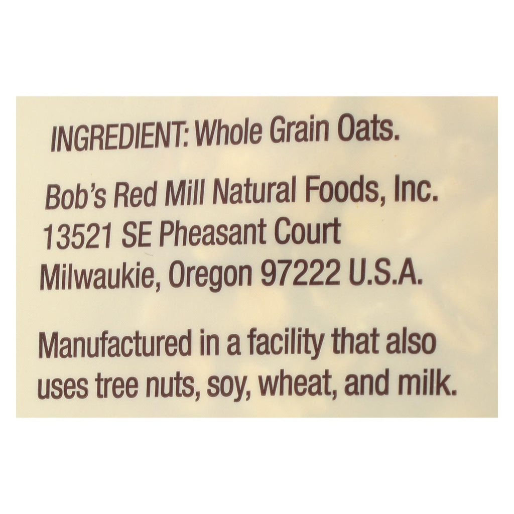 Bob's Red Mill - Old Fashioned Rolled Oats - Case Of 4-32 Oz. - Lakehouse Foods