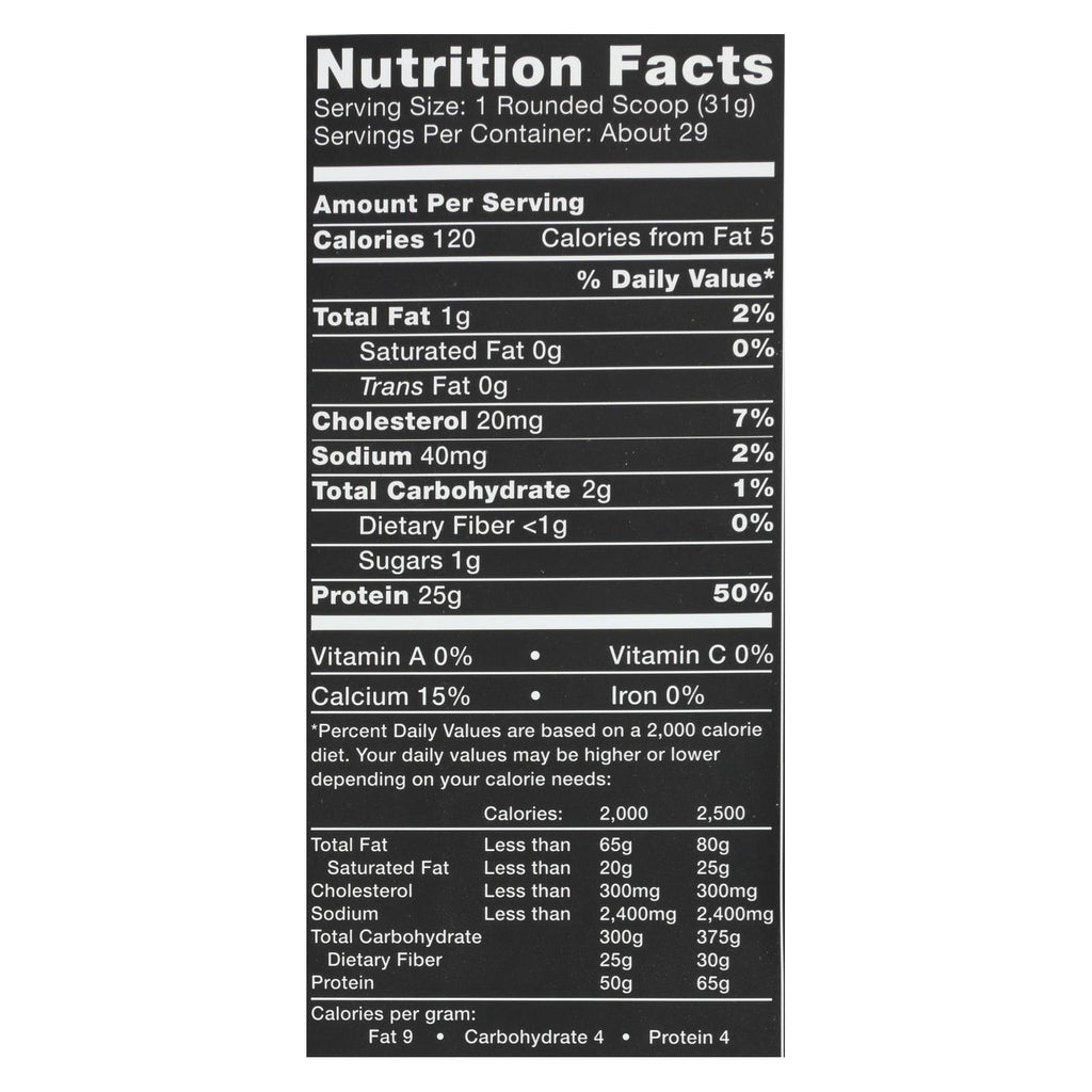 Ascent Native Fuel Vanilla Bean Whey Protein Powder Blend Vanilla Bean - 1 Each - 2 Lb - Lakehouse Foods