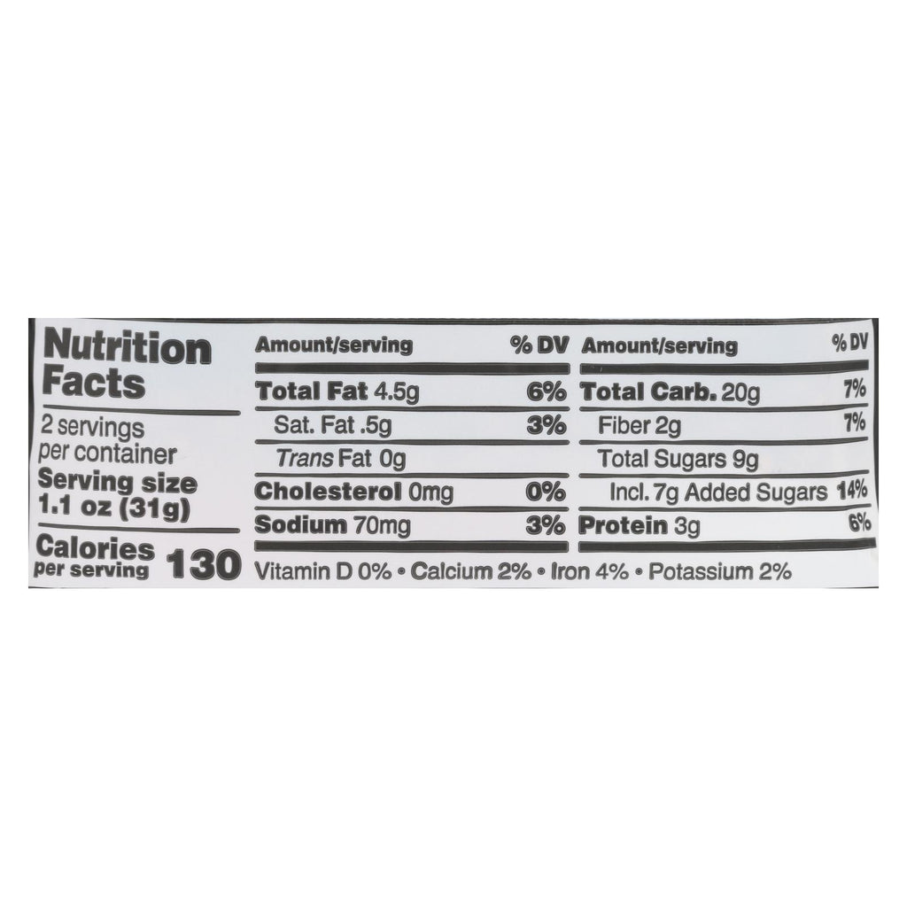 Kate's Real Food - Bar Hndl Dark Chy Almond - Case Of 12 - 2.2 Oz - Lakehouse Foods