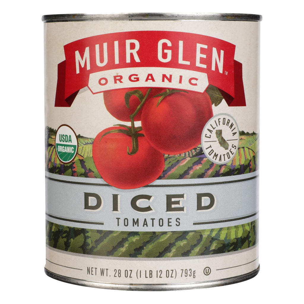 Muir Glen Muir Glen Diced Tomato - Tomato - Case Of 12 - 28 Oz. - Lakehouse Foods