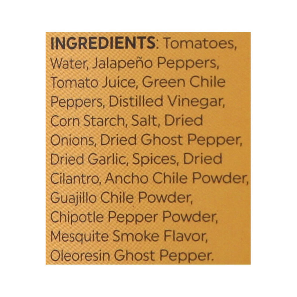 Mrs. Renfro's Ghost Pepper Salsa - Pepper - Case Of 6 - 16 Oz. - Lakehouse Foods