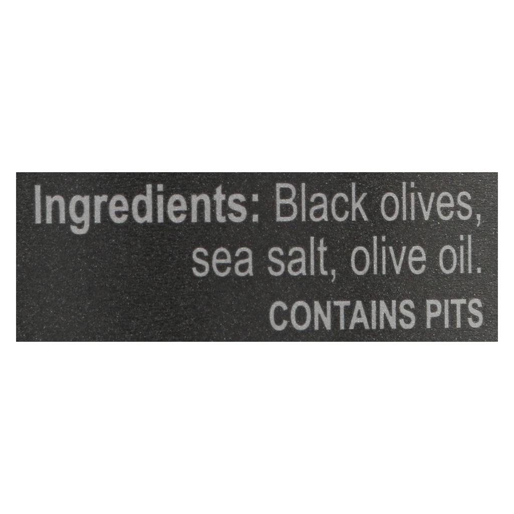 Mina - Olives Black Dry Cured - Case Of 6 - 7 Oz - Lakehouse Foods