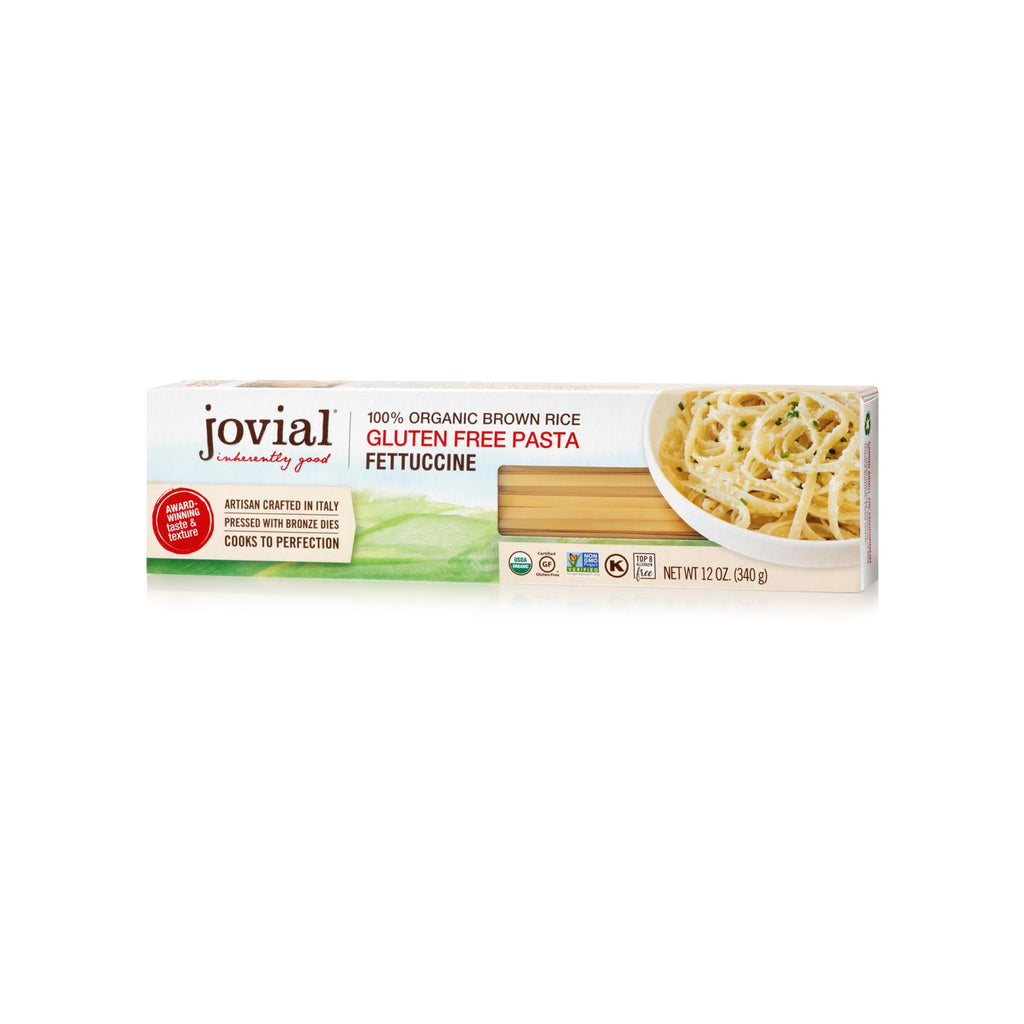 Jovial - Organic Brown Rice Pasta - Fettuccine - Case Of 12 - 12 Oz. - Lakehouse Foods