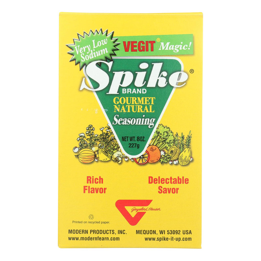 Modern Products Spike Gourmet Natural Seasoning - Vegit - Box - 8 Oz - Lakehouse Foods