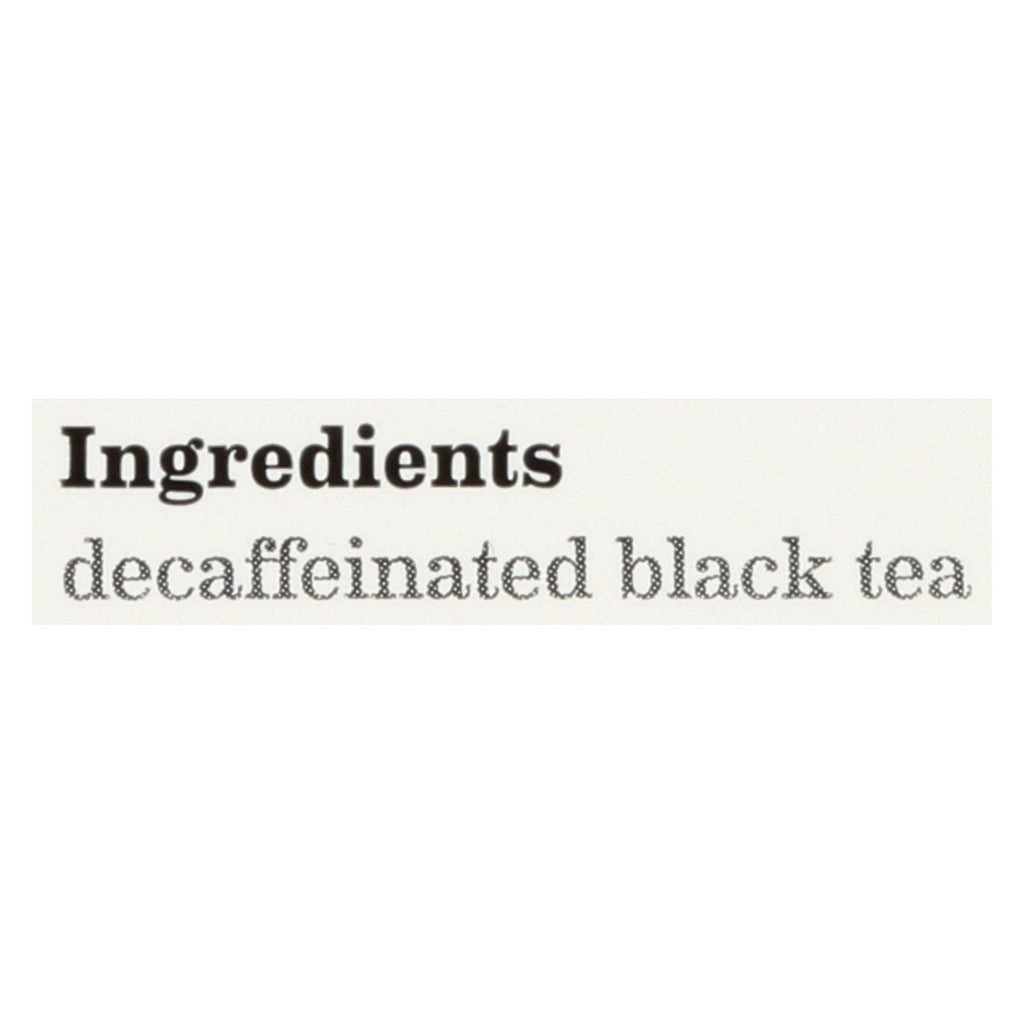 Bigelow Tea English Teatime Decaffeinated Black Tea - Case Of 6 - 20 Bags - Lakehouse Foods