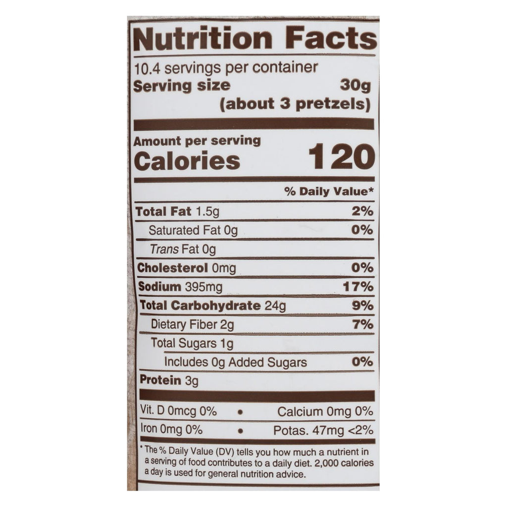 Unique Pretzels - Splits - Multi Grain - Case Of 12 - 11 Oz. - Lakehouse Foods