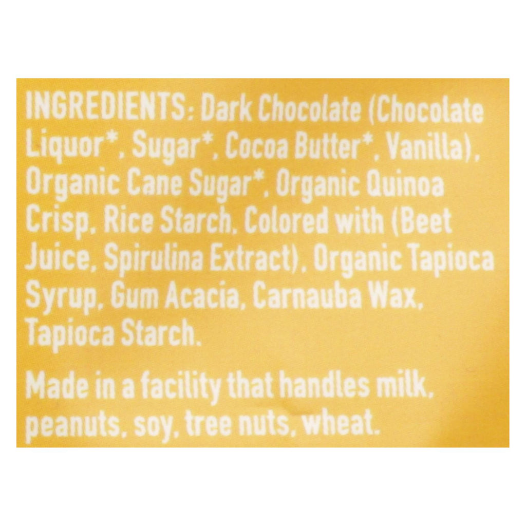 Unreal - Crispy Quinoa Chocolate Gems - Dark Chocolate - Case Of 6 - 5 Oz. - Lakehouse Foods
