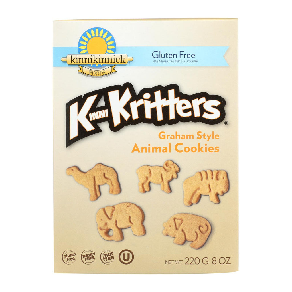 Kinnikinnick Kinnikritter Animal Cookies - Case Of 6 - 8 Oz. - Lakehouse Foods