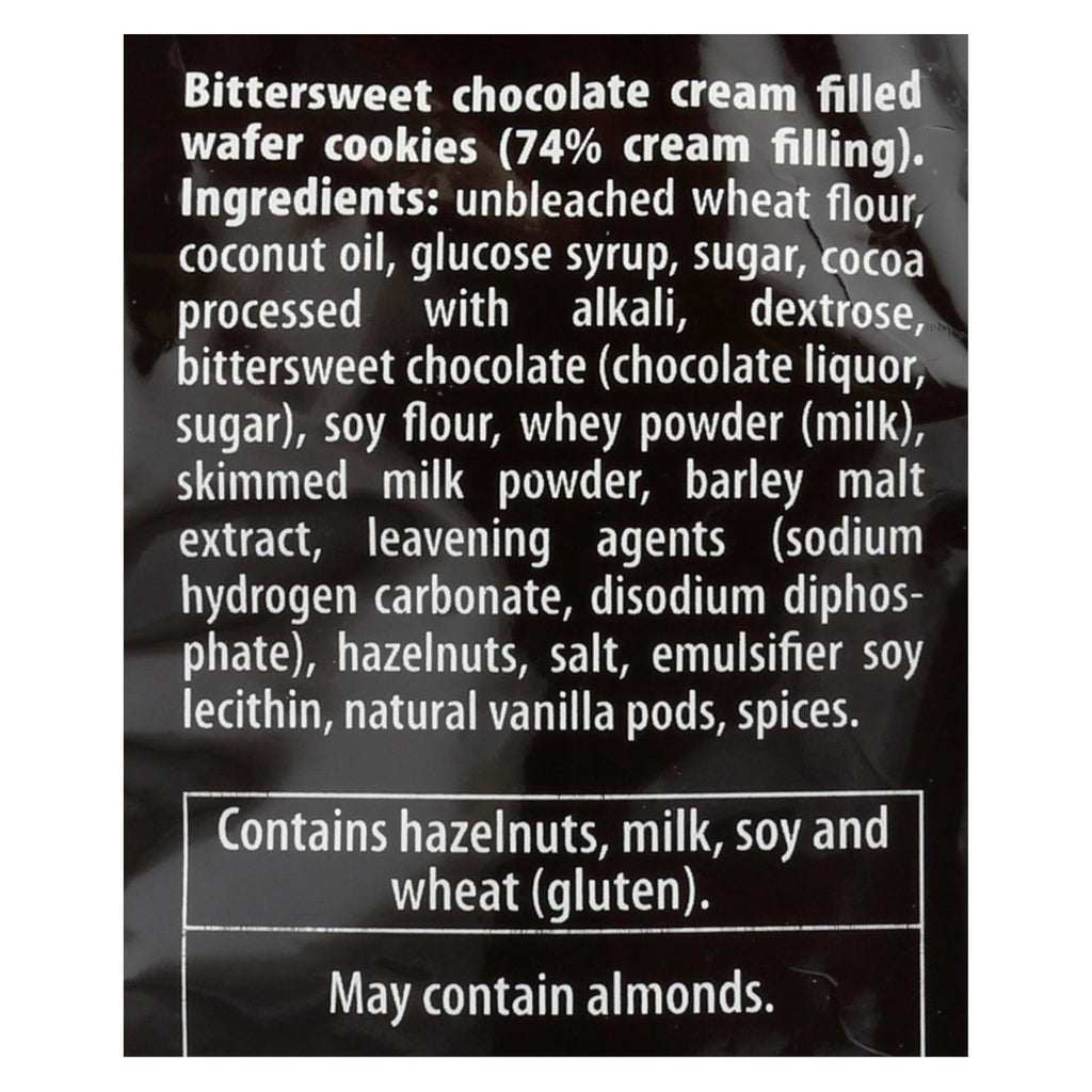 Loacker Quadratini Dark Chocolate Wafer Cookies  - Case Of 6 - 8.82 Oz - Lakehouse Foods