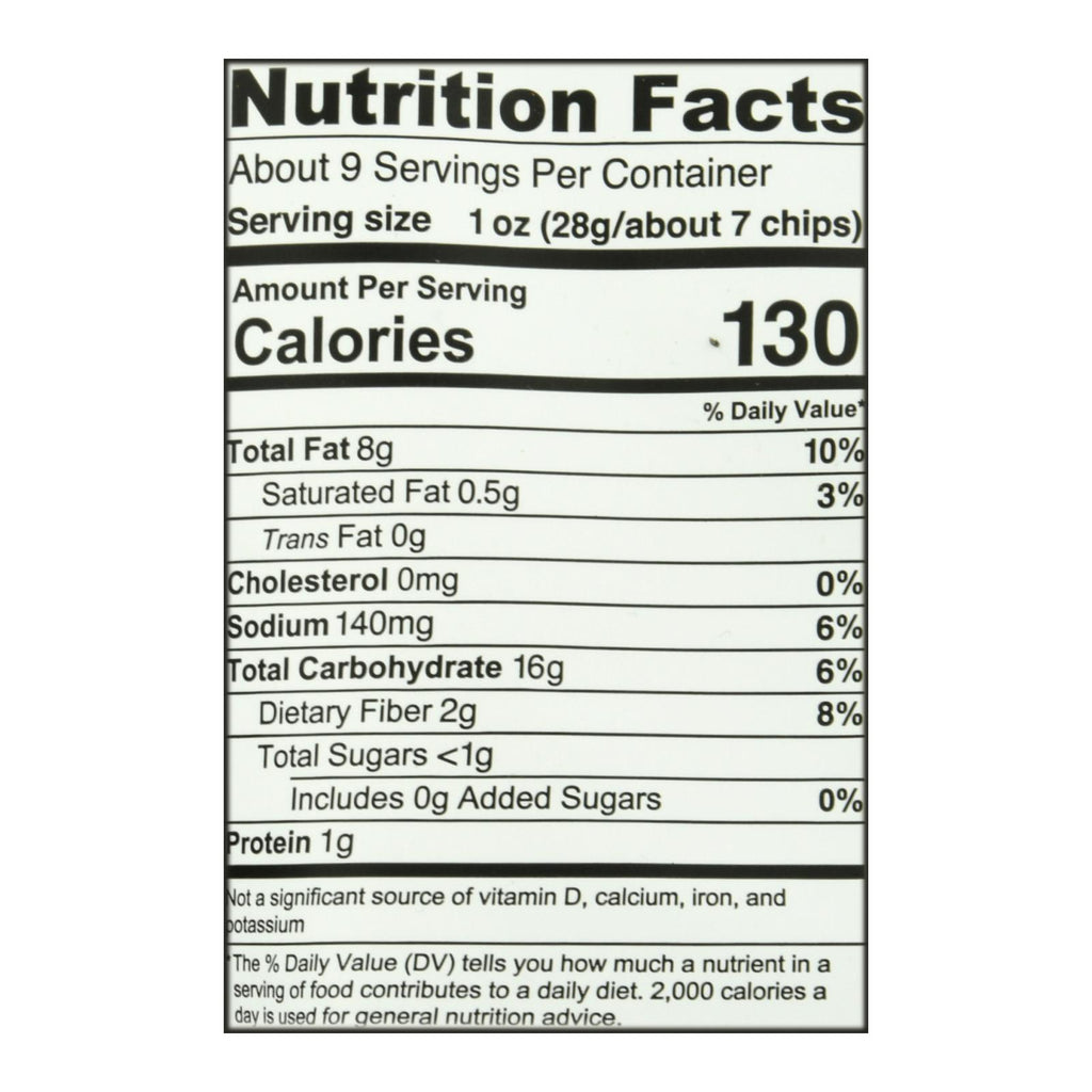 Zack's Mighty - Tort Chips Ss Flnt Corn - Case Of 9-9 Oz - Lakehouse Foods