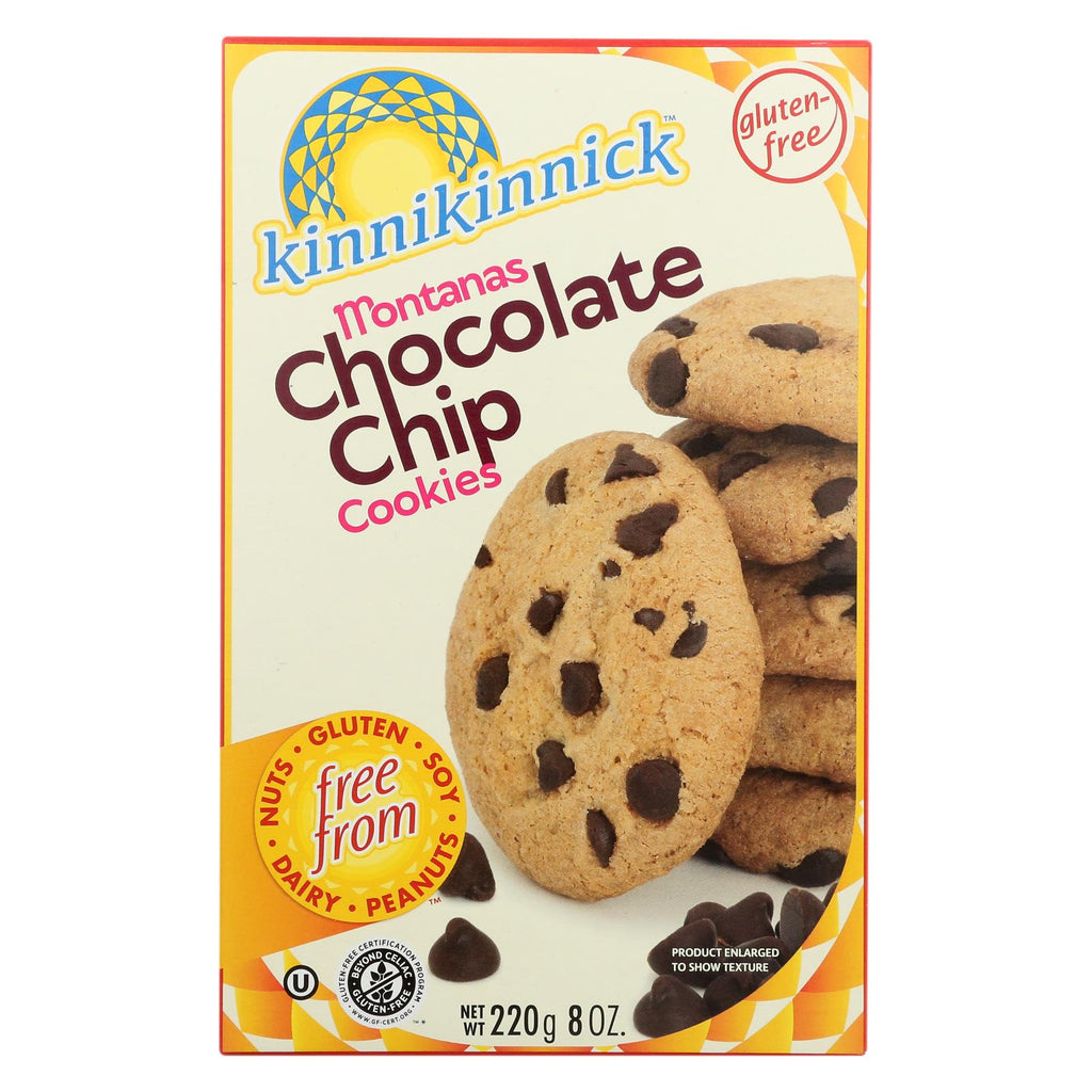 Kinnikinnick Cookies - Chocolate Chip - Case Of 6 - 8 Oz. - Lakehouse Foods