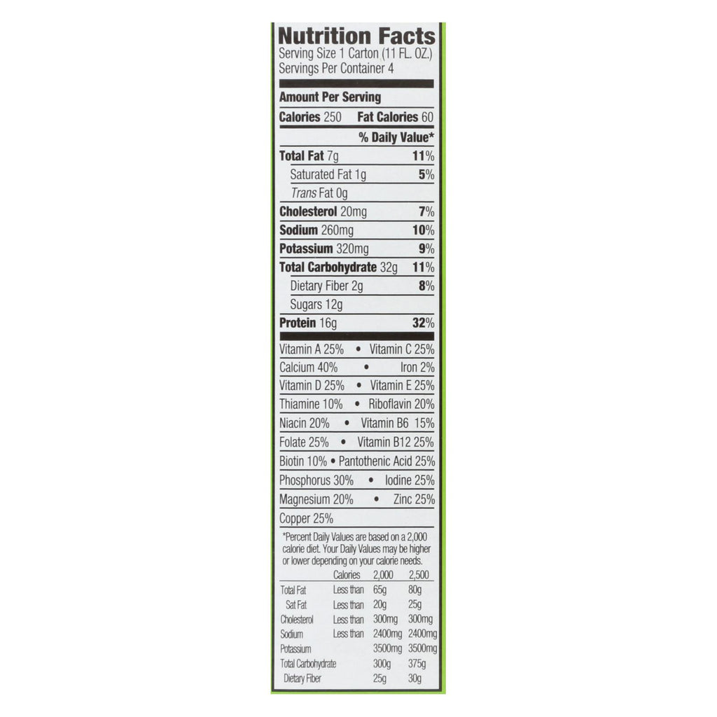 Orgain Organic Nutrition Shake - Vanilla Bean - 11 Fl Oz - Case Of 12 - Lakehouse Foods