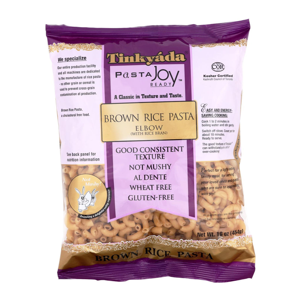Tinkyada Brown Rice Elbows - Case Of 12 - 16 Oz - Lakehouse Foods