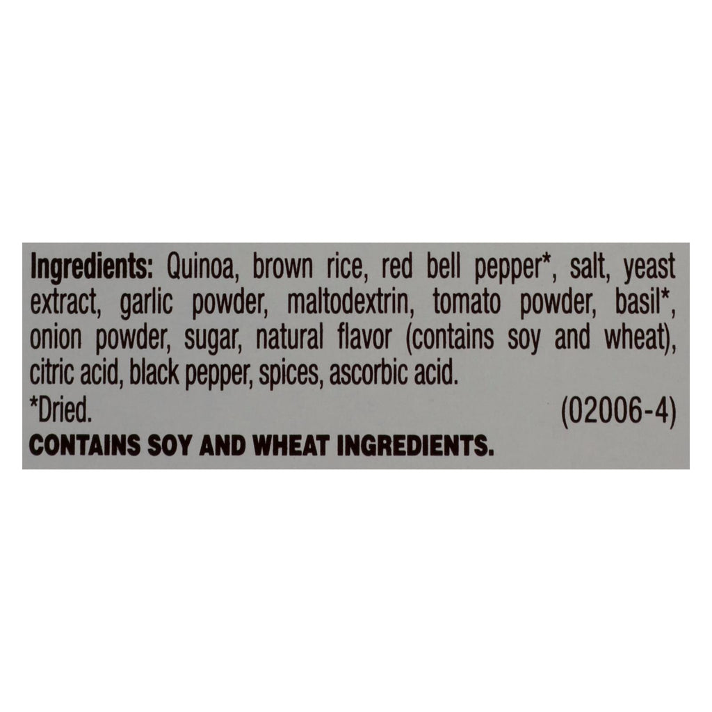 Near East Quinoa Blend - Roasted Red Pepper And Basi - Case Of 12 - 4.9 Oz. - Lakehouse Foods