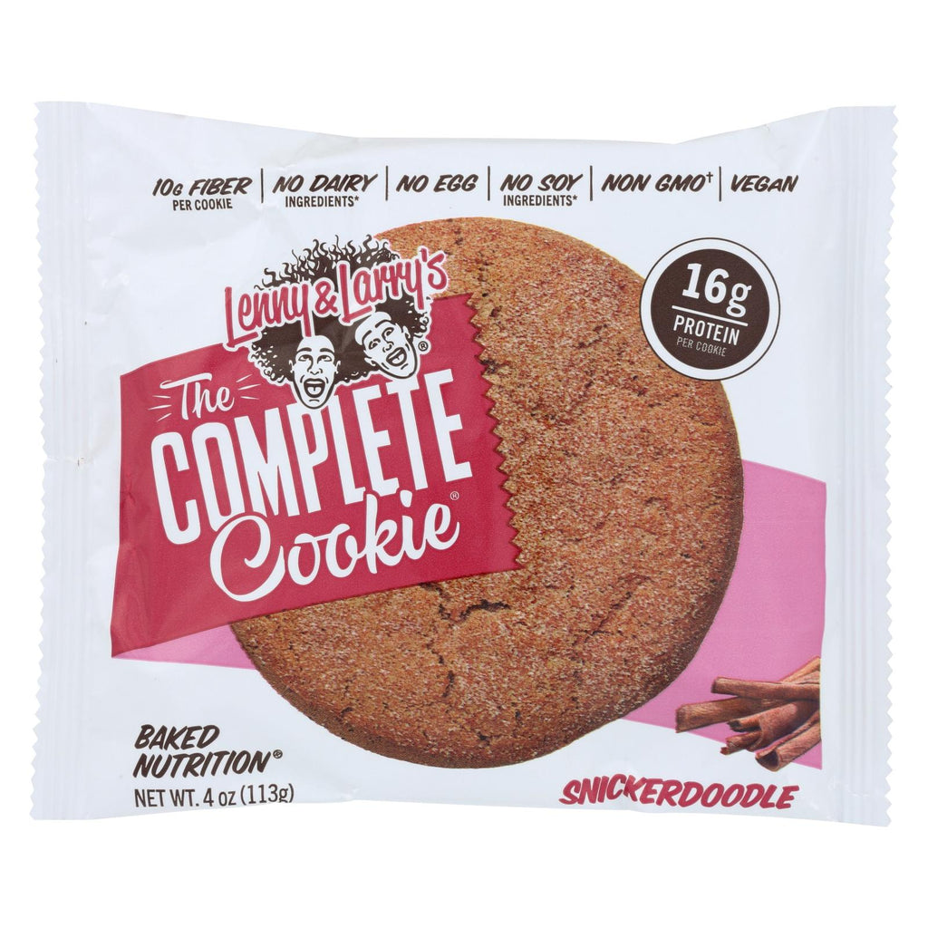 Lenny And Larry's Snickerdoodle Cookie - Cinnamon - Case Of 12 - 4 Oz. - Lakehouse Foods