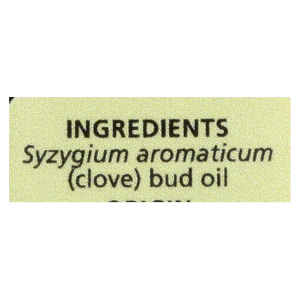 Aura Cacia - Essential Oil - Clove Bud - .5 Oz - Lakehouse Foods