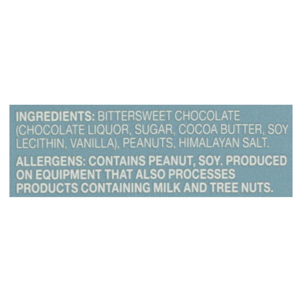 Endangered Species Chocolate Bar - Salted Peanuts And Dark Chocolate - Case Of 12 - 3 Oz. - Lakehouse Foods