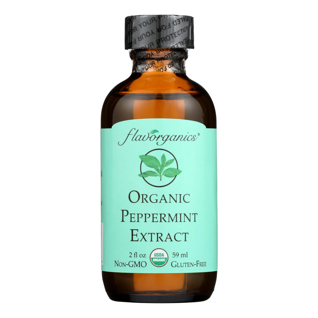 Flavorganics Organic Peppermint Extract - 2 Oz - Lakehouse Foods