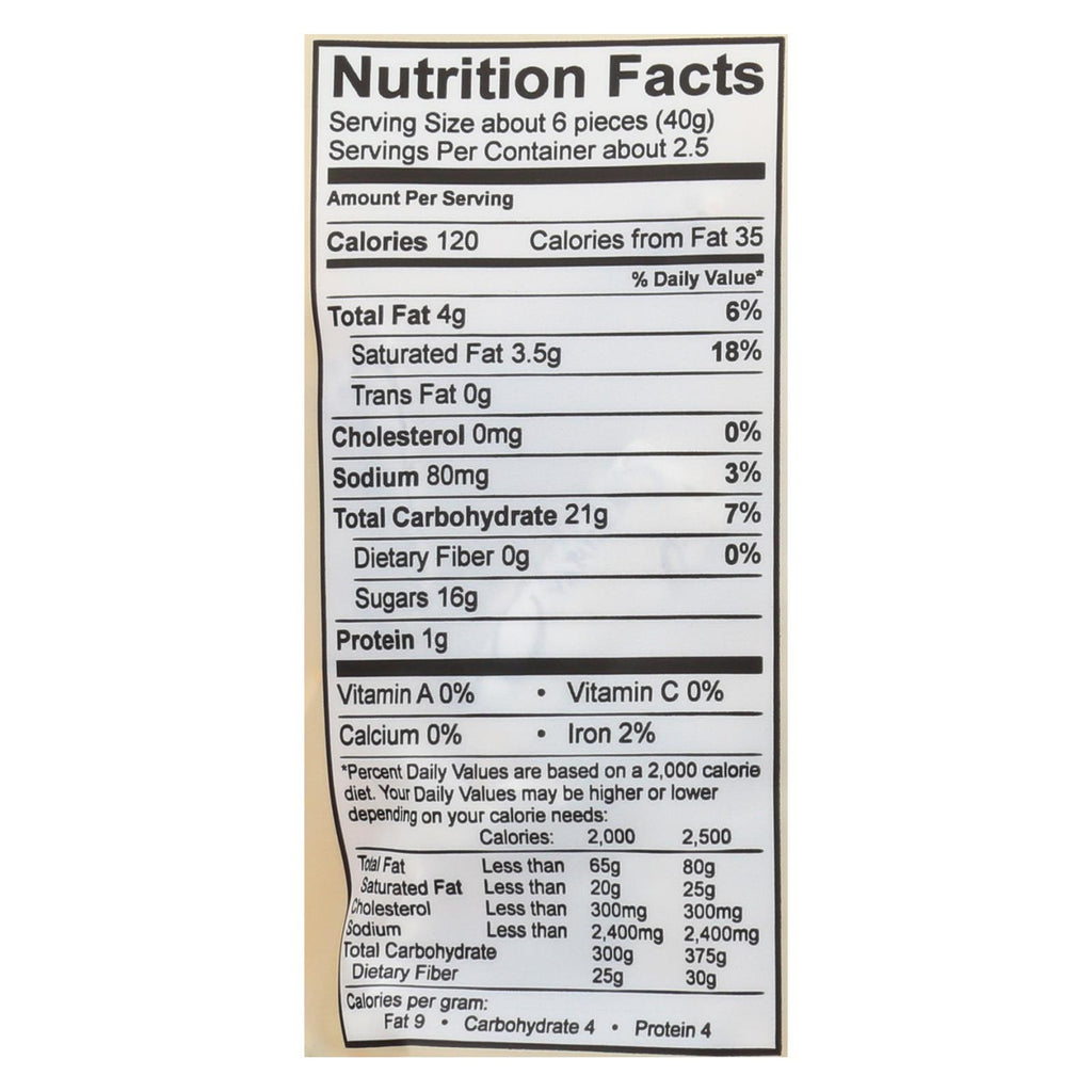 Cocomel - Organic Coconut Milk Caramels - Vanilla - Case Of 6 - 3.5 Oz. - Lakehouse Foods