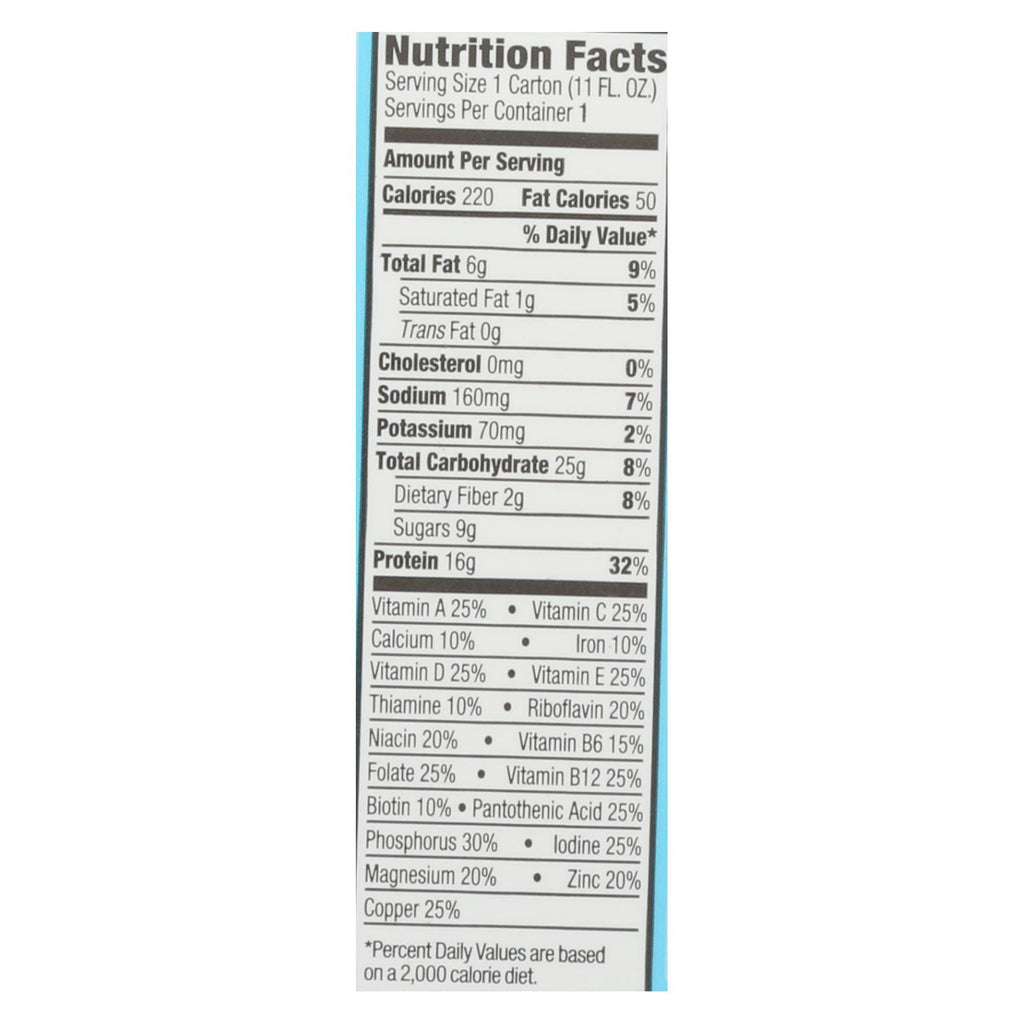 Orgain Organic Nutritional Shakes - Sweet Vanilla Bean - Case Of 12 - 11 Fl Oz. - Lakehouse Foods