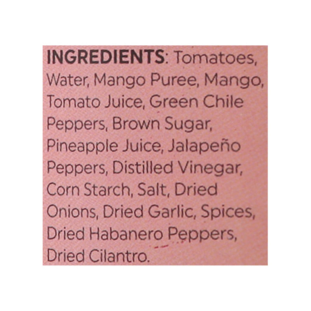 Mrs. Renfro's Mango Habanero Salsa - Mango - Case Of 6 - 16 Oz. - Lakehouse Foods