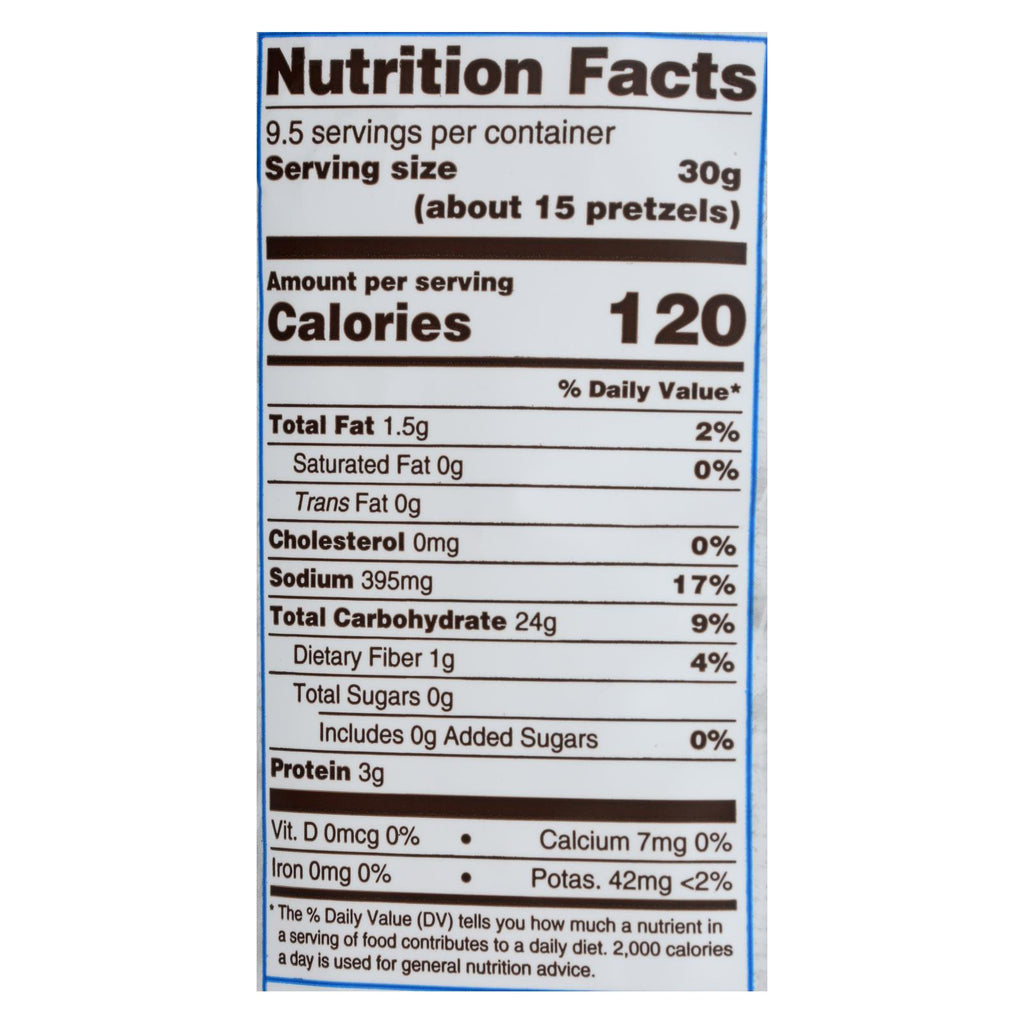 Unique Pretzels - Pretzel Shells - Original - Case Of 12 - 10 Oz. - Lakehouse Foods